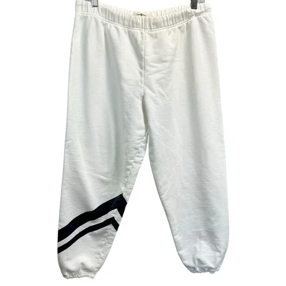 TORY SPORT Tory Burch Heavy French Terry Double Chevron Jogger Sweatpants